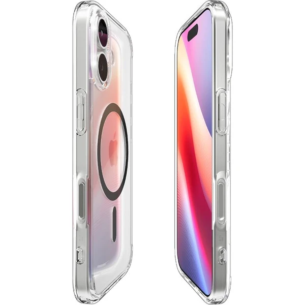 Spigen-Ultra-Hybrid-MagSafe-kryt-iPhone-17-clear-graphite