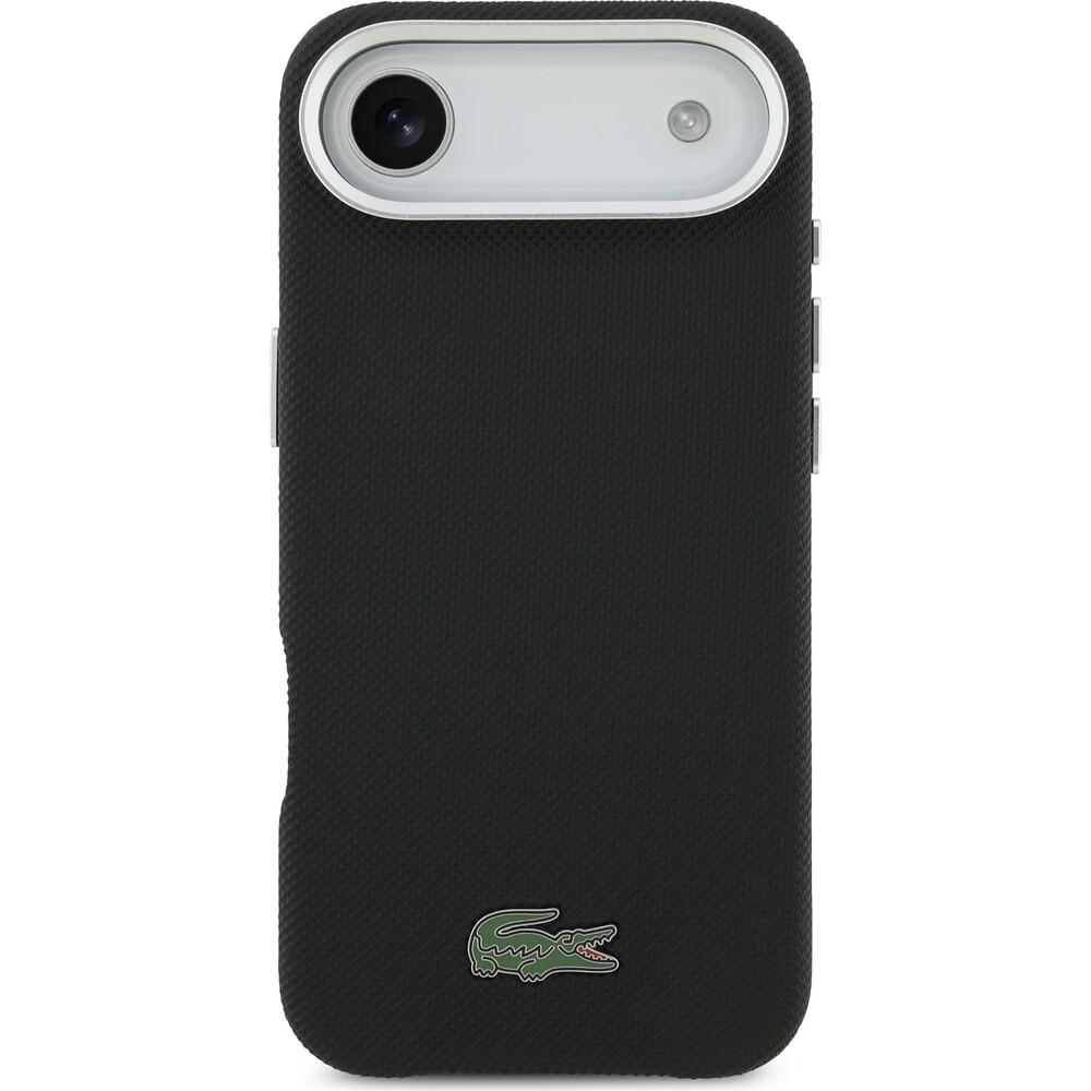 Lacoste-Iconic-Petit-Pique-Metal-Logo-MagSafe-kryt-iPhone-Air-cerny