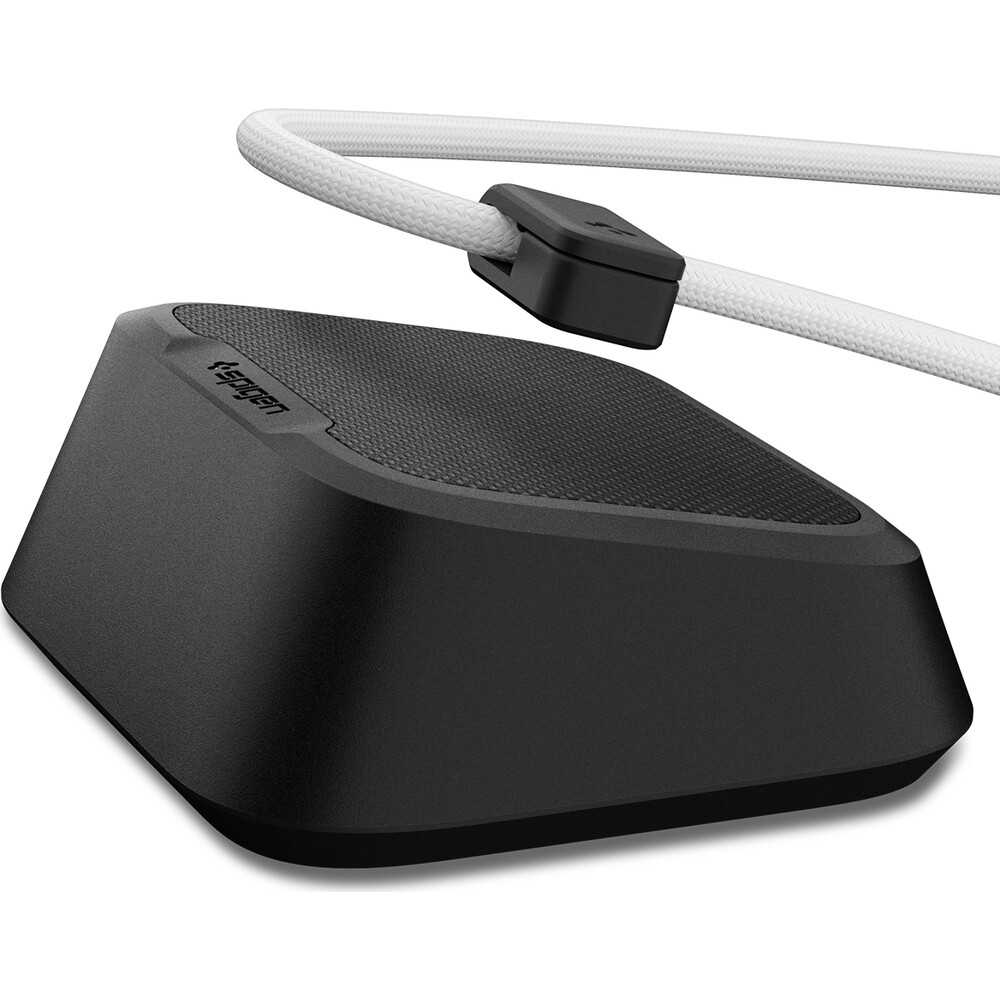 Spigen-Magnetic-Cable-Holder-magneticky-organizer-cerny