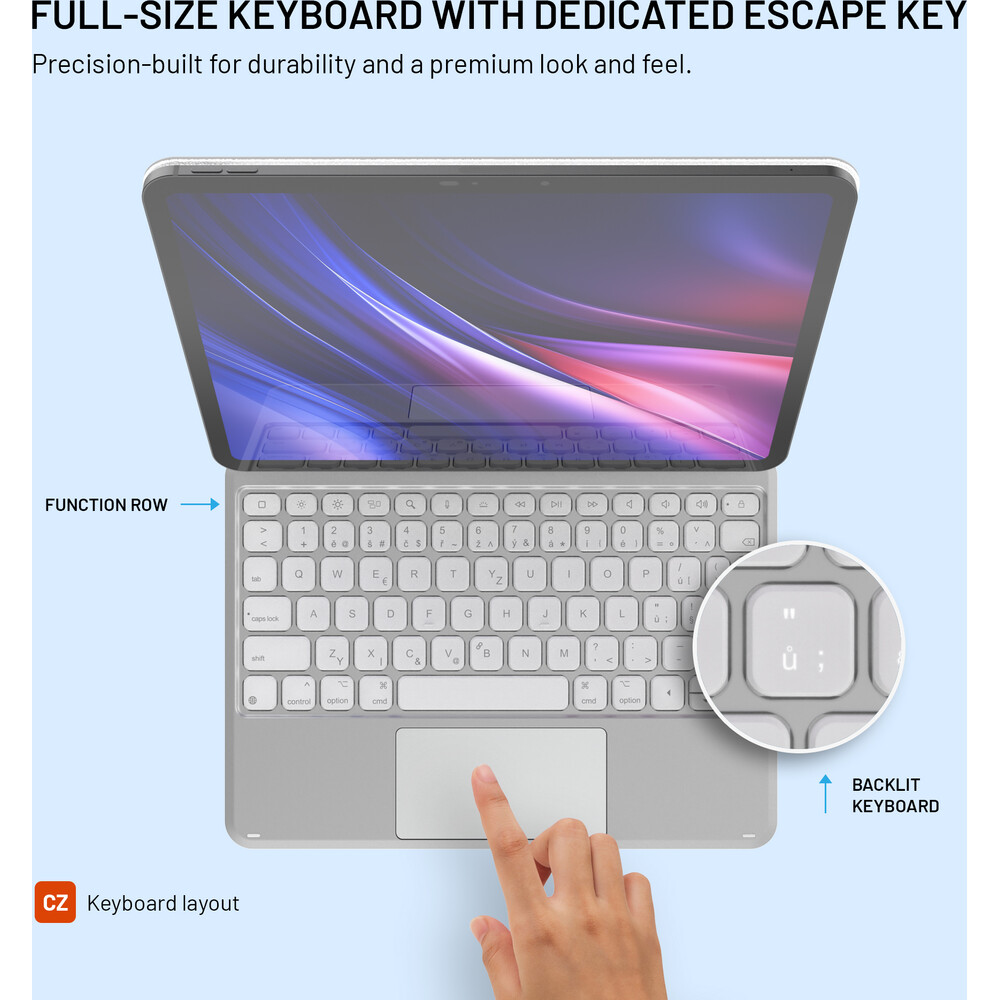 FIXED-Typee-Alu-pouzdro-s-bezdratovou-klavesnici-iPad-Pro-11-18-22-iPad-Air-20-26-CZ-bile