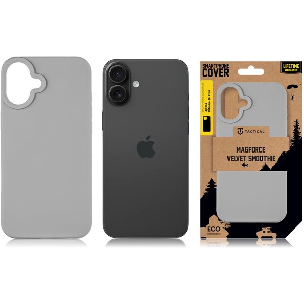 Tactical-MagForce-Velvet-Smoothie-Kryt-pro-Apple-iPhone-16-Plus-Foggy