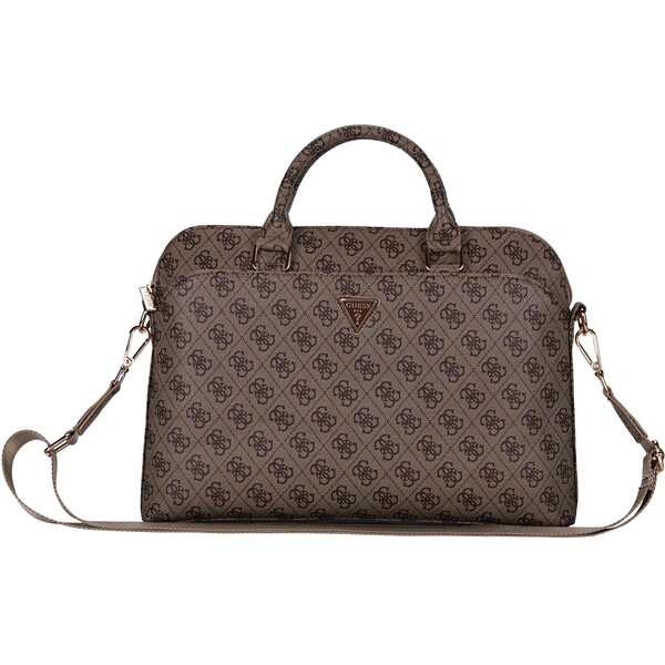 Guess-PU-4G-Triangle-Logo-taska-na-notebook-13-15-hneda