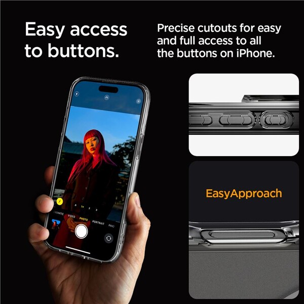 Spigen-Ultra-Hybrid-MagSafe-kryt-iPhone-16-Pro-frost-clear