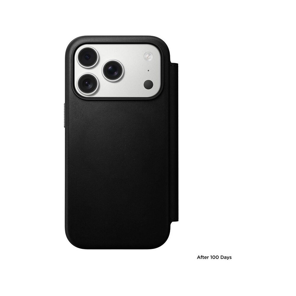 Nomad-Modern-Leather-Folio-MagSafe-kozene-pouzdro-iPhone-17-Pro-Black