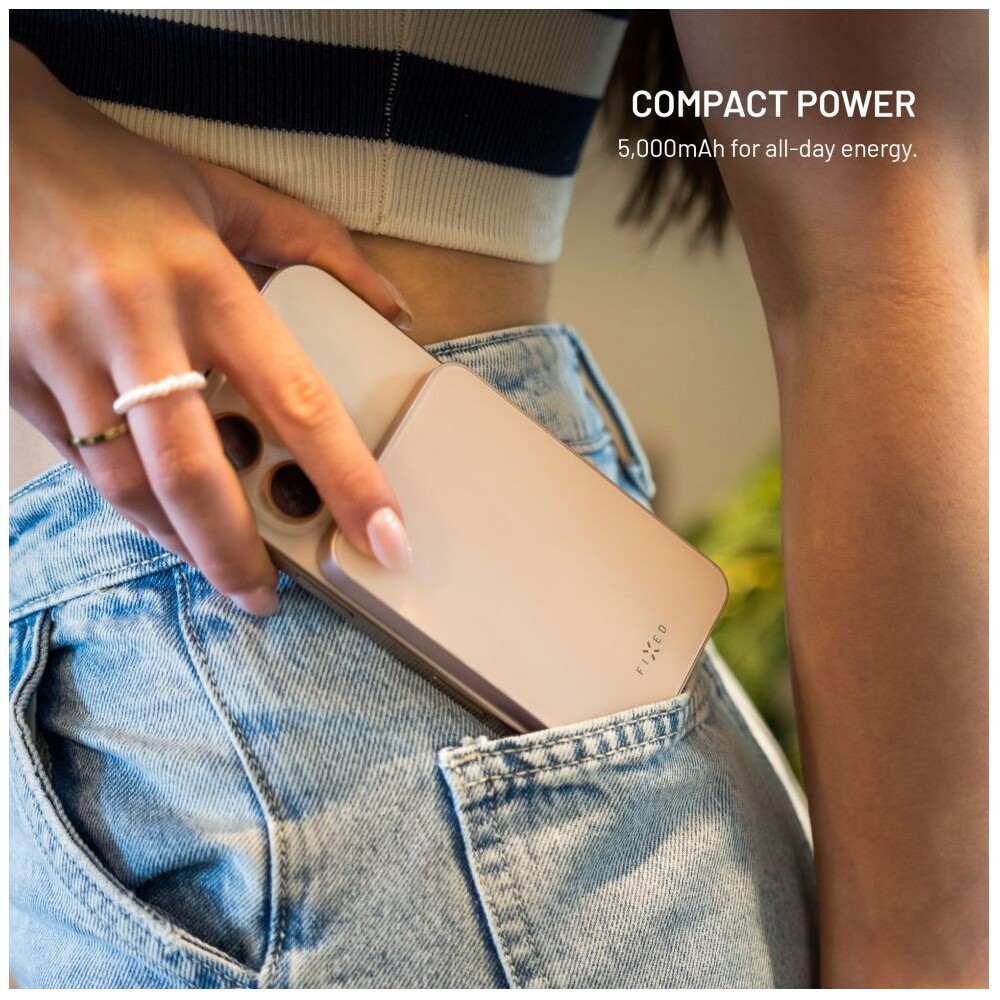 FIXED-MagZen-5-Crystal-MagSafe-Qi2-powerbanka-5000mAh-cerna