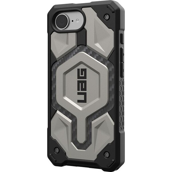 UAG-Monarch-Pro-MagSafe-kryt-iPhone-17e-16e-titanovy