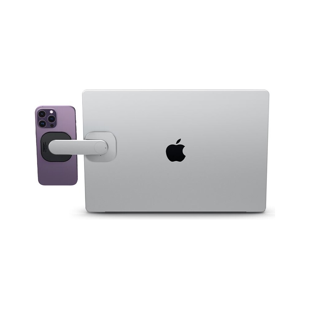 Spigen-OneTap-Monitor-Laptop-Mount-S312-nalepovaci-MagSafe-drzak-stribrny