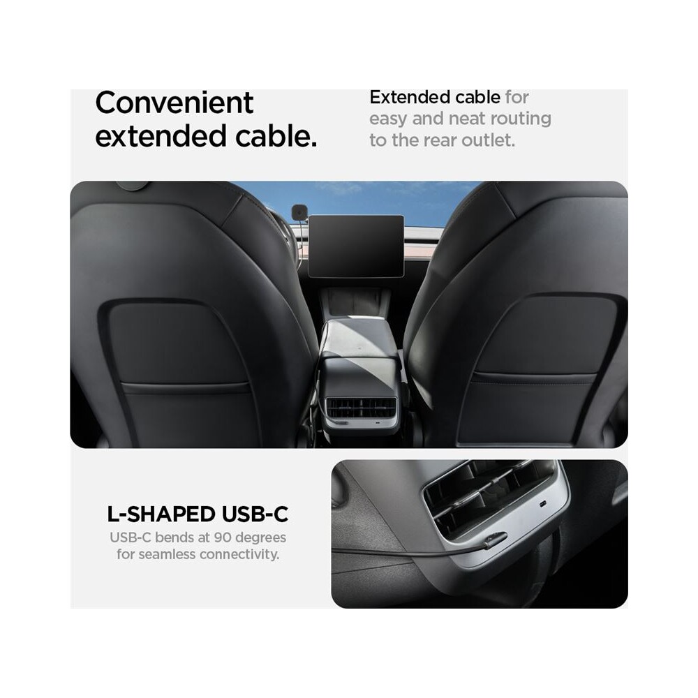 Spigen-OneTap-Pro-3-Wireless-Car-Charger-MagSafe-drzak-s-nabijenim-na-displej-Tesla