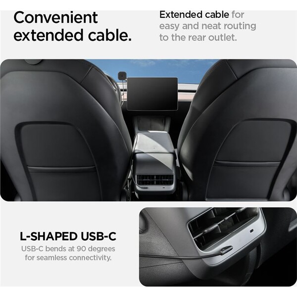 Spigen-OneTap-Pro-3-Wireless-Car-Charger-MagSafe-drzak-s-nabijenim-na-displej-Tesla