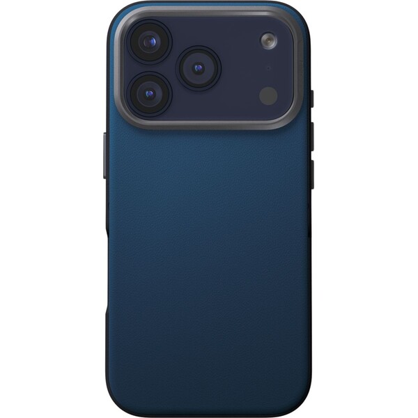 UNIQ-Lyden-DS-Premium-Leatherette-MagClick-MagSafe-kryt-iPhone-17-Pro-Steel-Blue