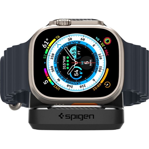 Spigen-Rugged-Armor-stojanek-pro-Apple-Watch-cerny
