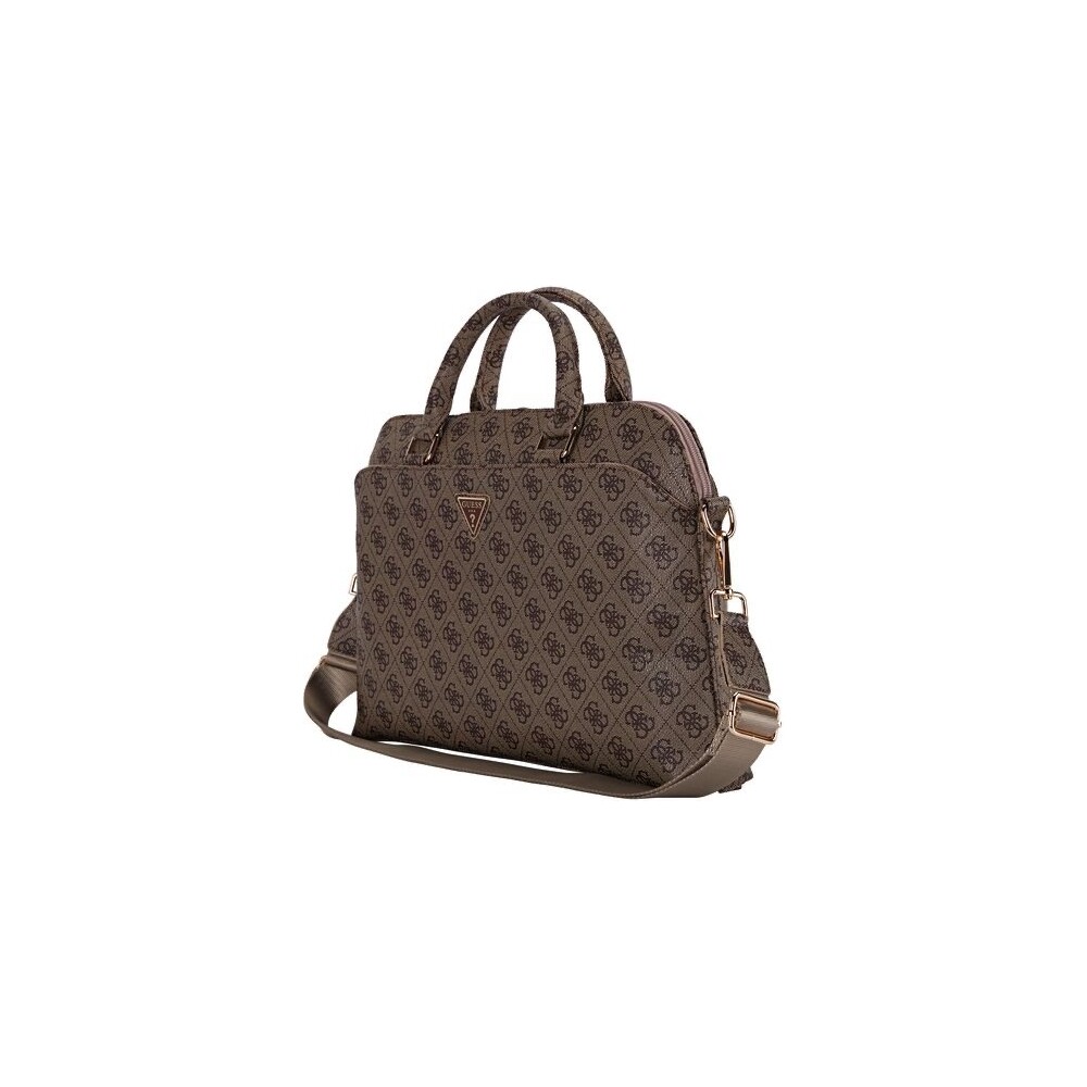 Guess-PU-4G-Triangle-Logo-taska-na-notebook-13-15-hneda