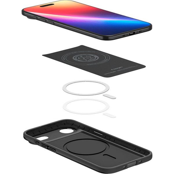 Spigen-Thin-Fit-MagSafe-kryt-iPhone-Air-black