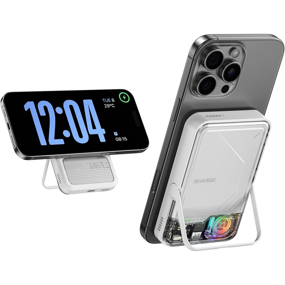 SHARGE-IceMag-2-Qi2-MagSafe-powerbanka-s-aktivnim-chlazenim-seda