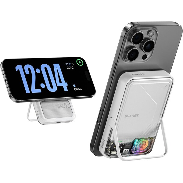 SHARGE-IceMag-2-Qi2-MagSafe-powerbanka-s-aktivnim-chlazenim-seda