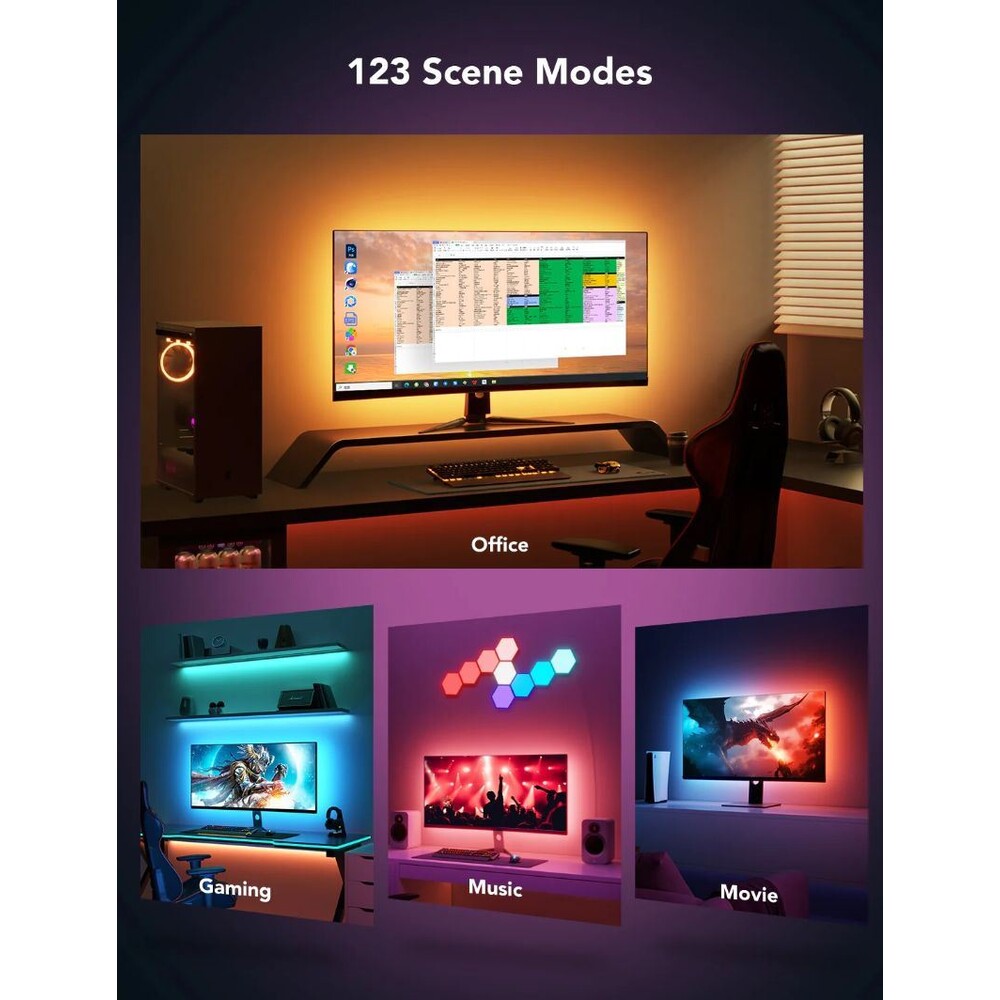 Govee Dreamview G1 Smart LED podsvícení monitoru 27-34 - iWant.cz