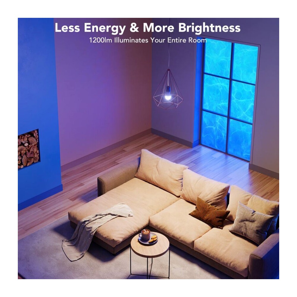 Govee-Smart-zarovka-RGBWW-12W-85W-1200lm-E27-Long-Life