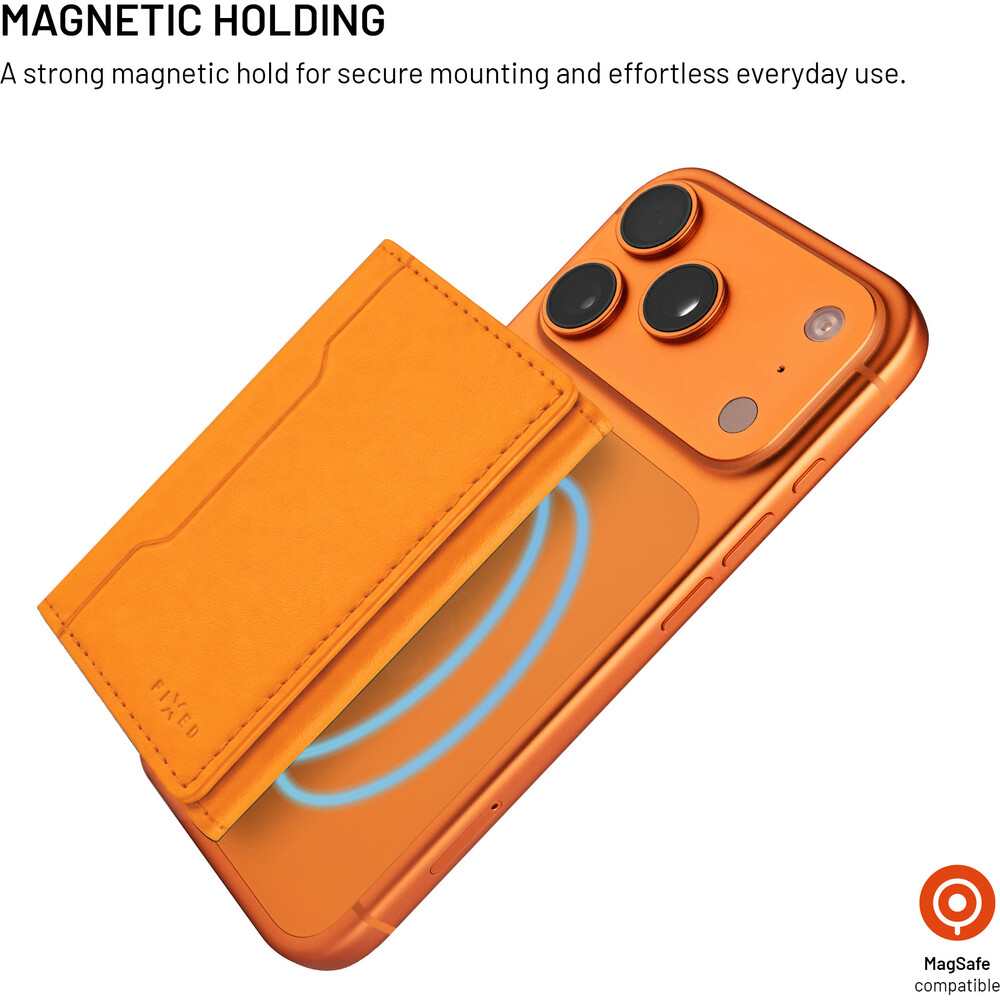 FIXED-MagWallet-Trifold-MagSafe-penezenka-oranzova
