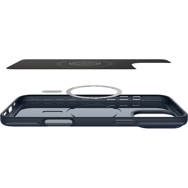 Spigen-Thin-Fit-MagSafe-kryt-iPhone-16-Pro-metal-slate