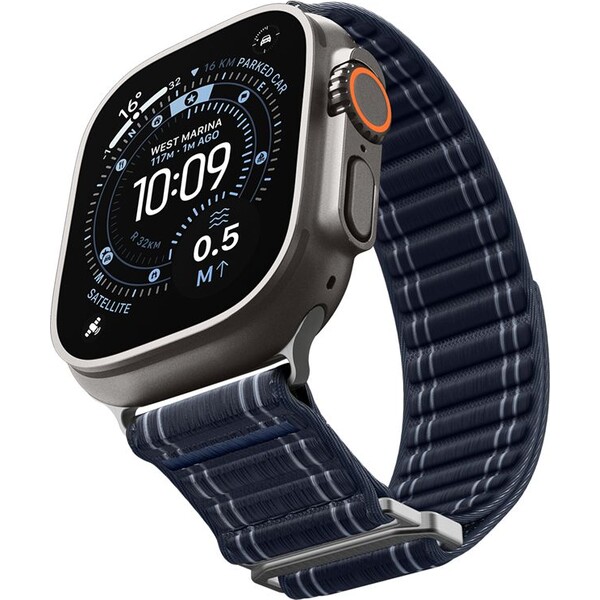 Spigen-Fabric-Band-reminek-hook-and-loop-Apple-Watch-49-46-45-44mm-namorne-modry