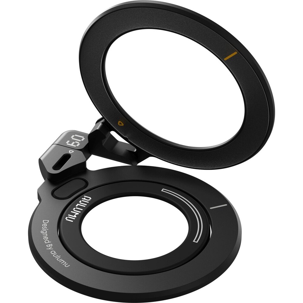 Aulumu-G09-Infinite-360-Magnetic-Stand-MagSafe-stojanek-Black