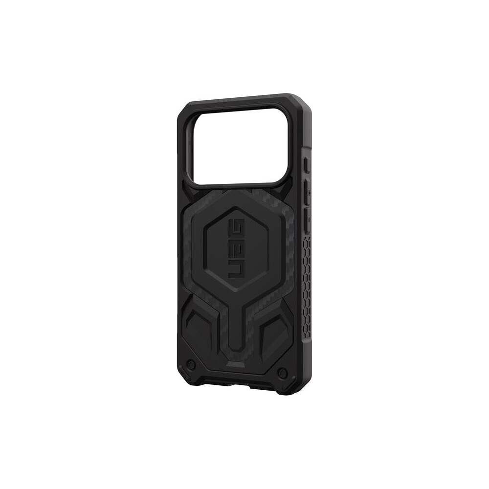 UAG-Monarch-Pro-MagSafe-Carbon-Fiber-kryt-iPhone-17-Pro-cerny