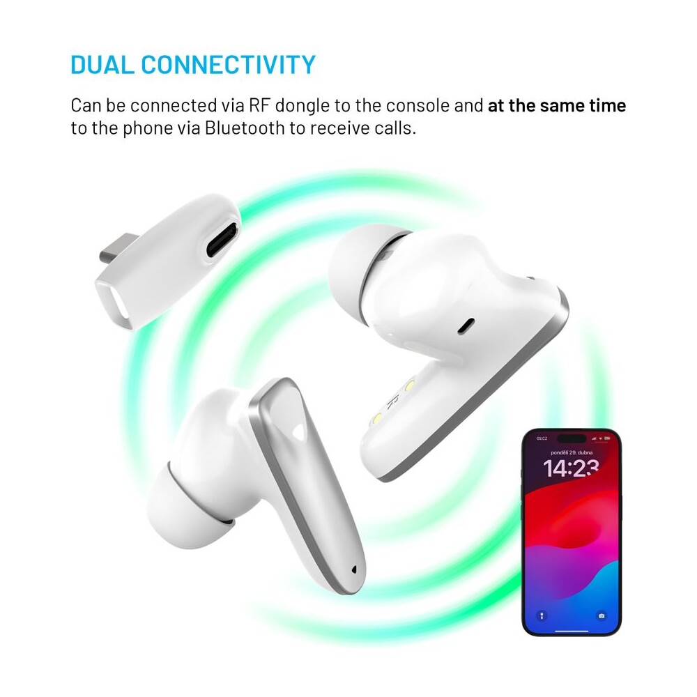 FIXED-Game-Pods-TWS-herni-sluchatka-kompatibilni-s-PS5-PS4-Nintendo-Switch-1-bila