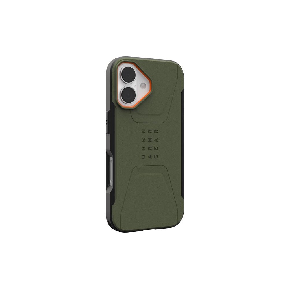 UAG-Civilian-Magsafe-kryt-iPhone-17-zeleny-oranzovy
