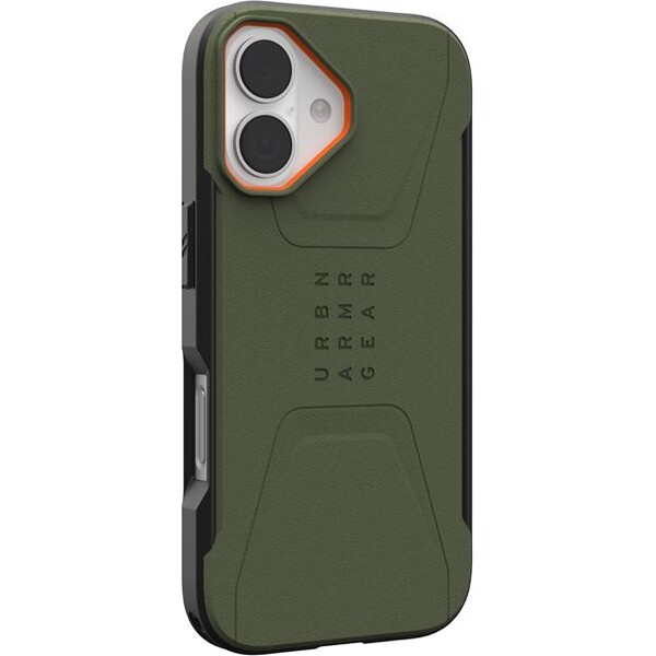 UAG-Civilian-Magsafe-kryt-iPhone-17-zeleny-oranzovy