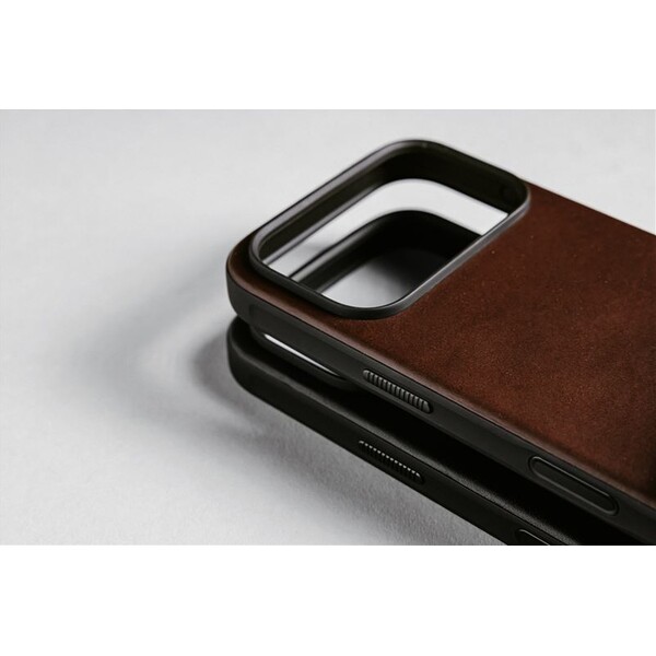 Nomad-Modern-Leather-Case-Horween-MagSafe-kozeny-kryt-iPhone-17-Pro-Max-Rustic-Brown