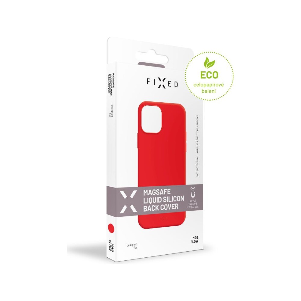 FIXED-MagFlow-silikonovy-kryt-s-MagSafe-Apple-iPhone-17e-16e-cerveny
