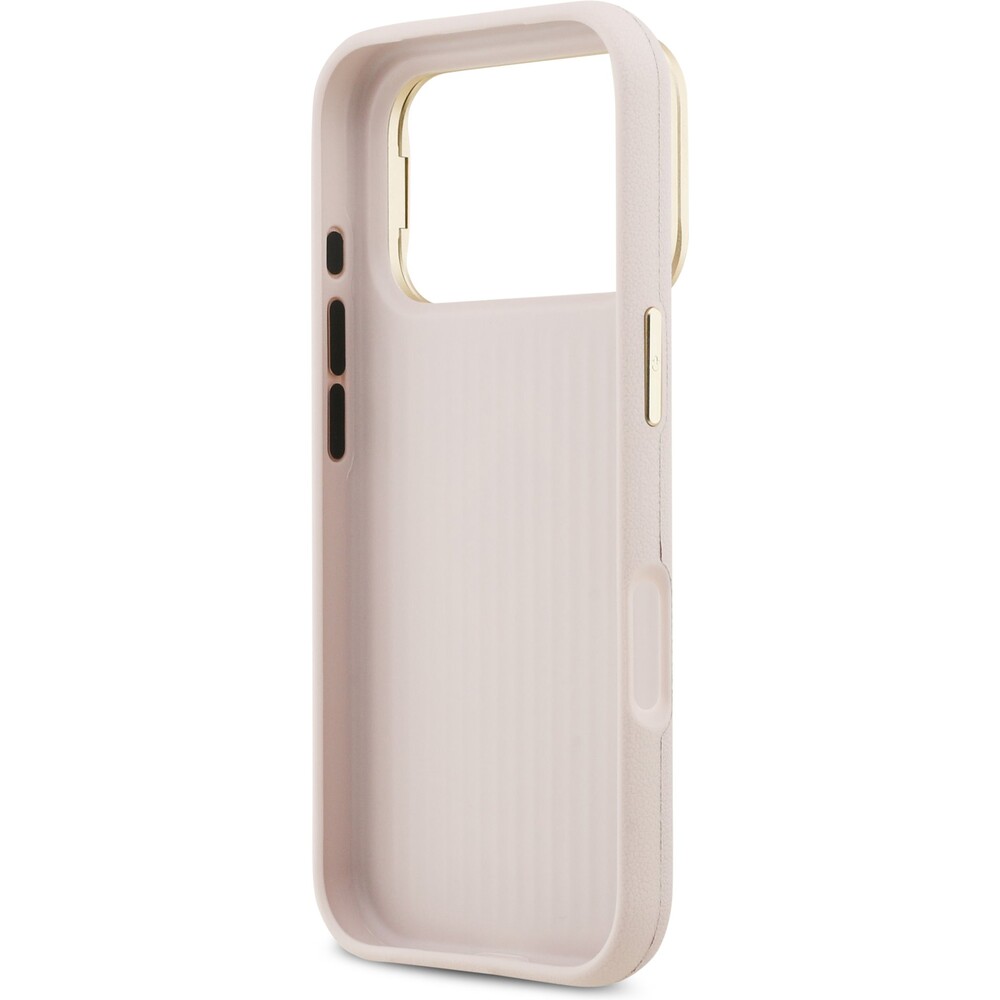 Guess-PU-Grained-4G-Logo-Stand-Camera-Frame-kryt-iPhone-17-Pro-ruzovy