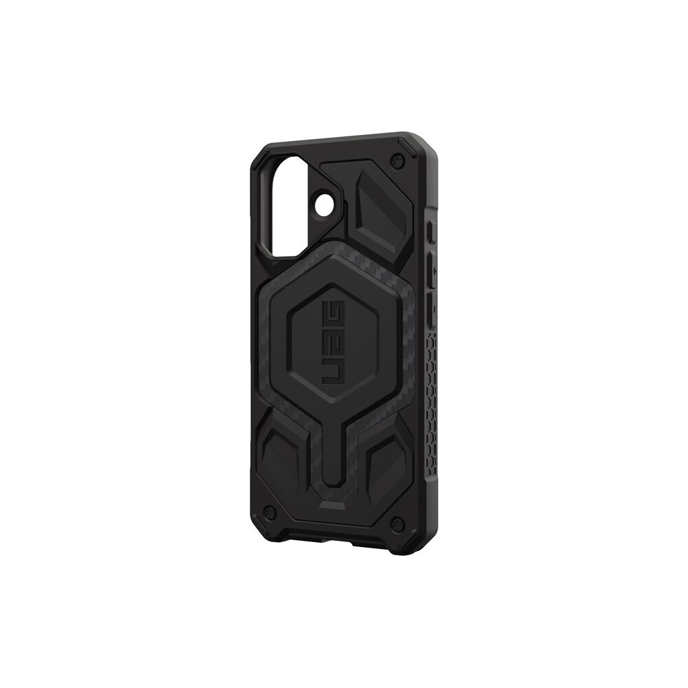 UAG-Monarch-Pro-MagSafe-Carbon-Fiber-kryt-iPhone-17-cerny