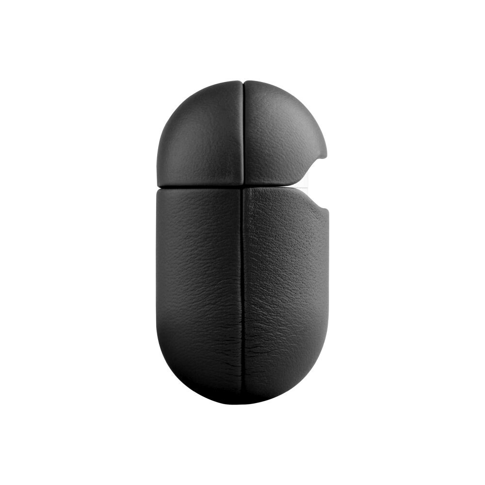FIXED-PodsLeather-kozene-pouzdro-pro-Apple-AirPods-4-cerne