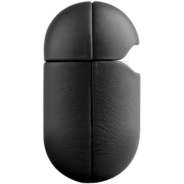 FIXED-PodsLeather-kozene-pouzdro-pro-Apple-AirPods-4-cerne