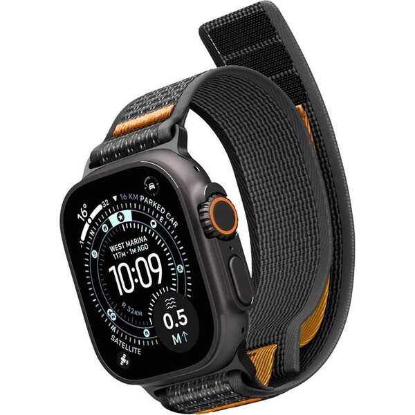 Spigen-Athlex-Air-2-Active-reminek-Apple-Watch-49-46-45-44mm-cerny-oranzovy