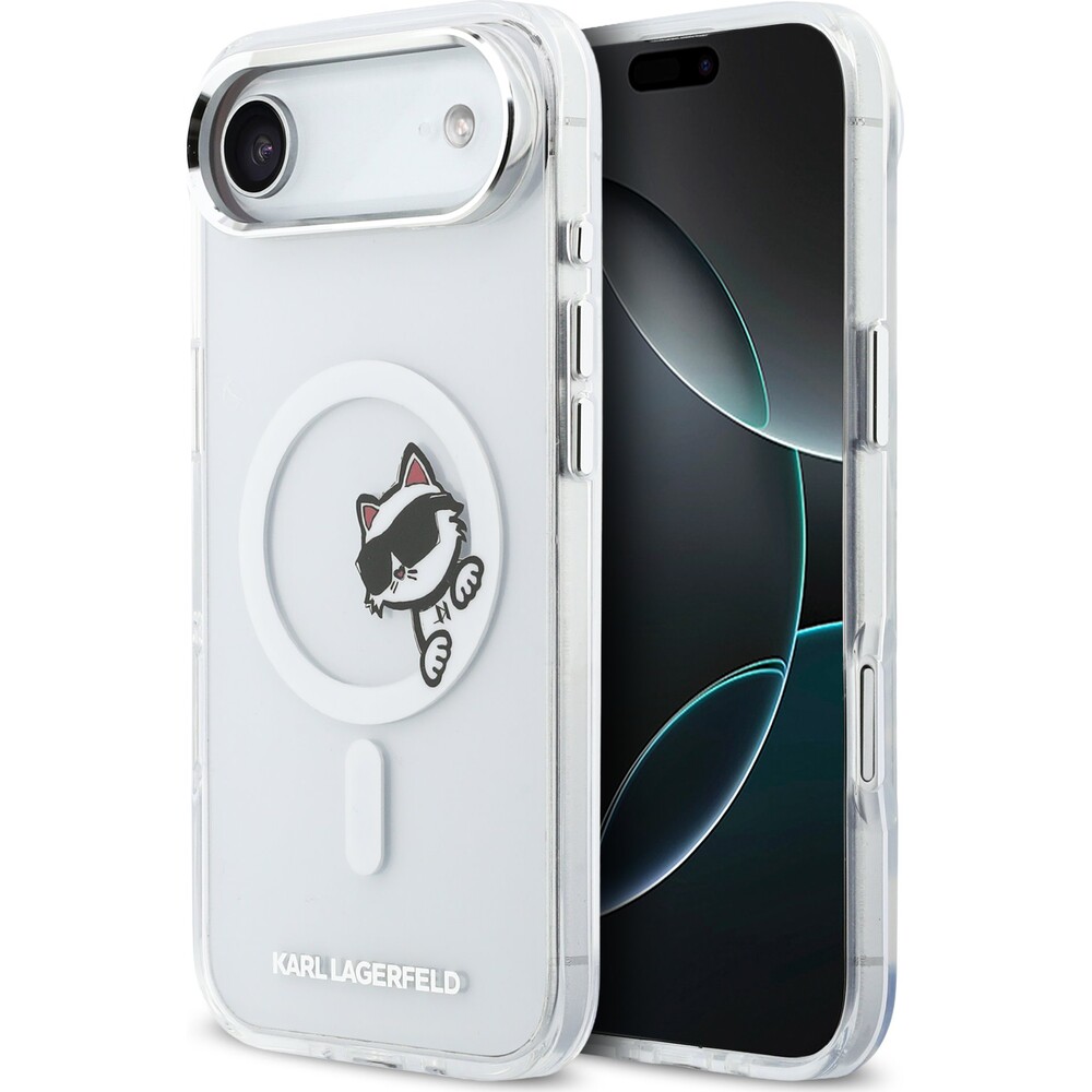 Karl-Lagerfeld-IML-Choupette-Peekaboo-MagSafe-kryt-iPhone-Air-ciry