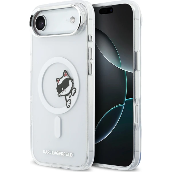Karl-Lagerfeld-IML-Choupette-Peekaboo-MagSafe-kryt-iPhone-Air-ciry