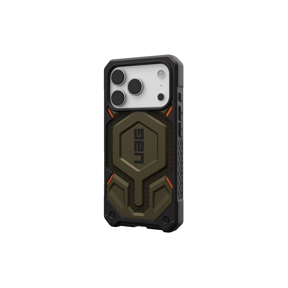 UAG-Monarch-Pro-MagSafe-Kevlar-kryt-iPhone-17-Pro-zeleny