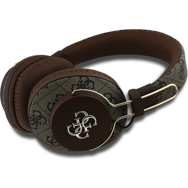 Guess-PU-4G-Metal-Logo-ENC-bezdratova-sluchatka-hneda