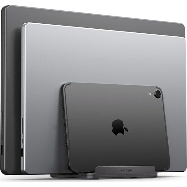 Spigen-Vertical-Laptop-Stand-LD208S4-stojanek-pro-notebook-MacBook-space-gray