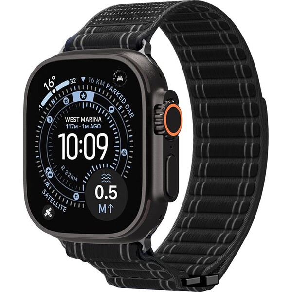 Spigen-Fabric-Band-reminek-hook-and-loop-Apple-Watch-49-46-45-44mm-cerny
