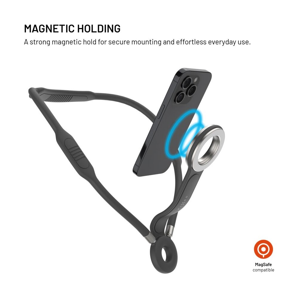 FIXED-Creator-Neck-Phone-Holder-MagSafe-drzak-na-krk-sedy