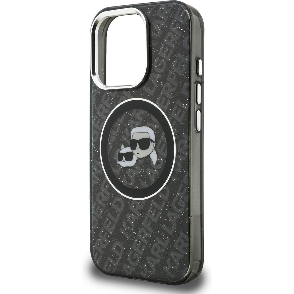 Karl-Lagerfeld-IML-K-CH-Heads-Repeated-Logo-MagSafe-kryt-iPhone-15-Pro-cerny