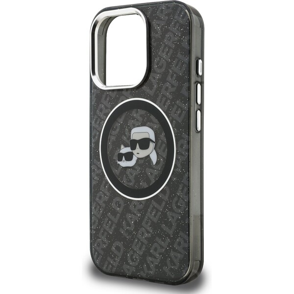 Karl-Lagerfeld-IML-K-CH-Heads-Repeated-Logo-MagSafe-kryt-iPhone-15-Pro-cerny