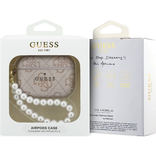 Guess-PU-4G-Classic-Logo-Pearl-Strap-pouzdro-AirPods-Pro-3-ruzove