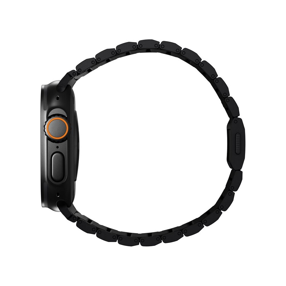 Nomad-Titanium-Band-reminek-Apple-Watch-49-46-45-44-42-mm-cerny