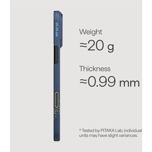 Pitaka-Ultra-Slim-Case-MagSafe-kryt-iPhone-17-Pro-Milky-way-galaxy