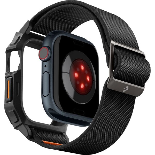 Spigen-Lite-Fit-Pro-reminek-s-krytem-Apple-Watch-10-11-46mm-matne-cerny