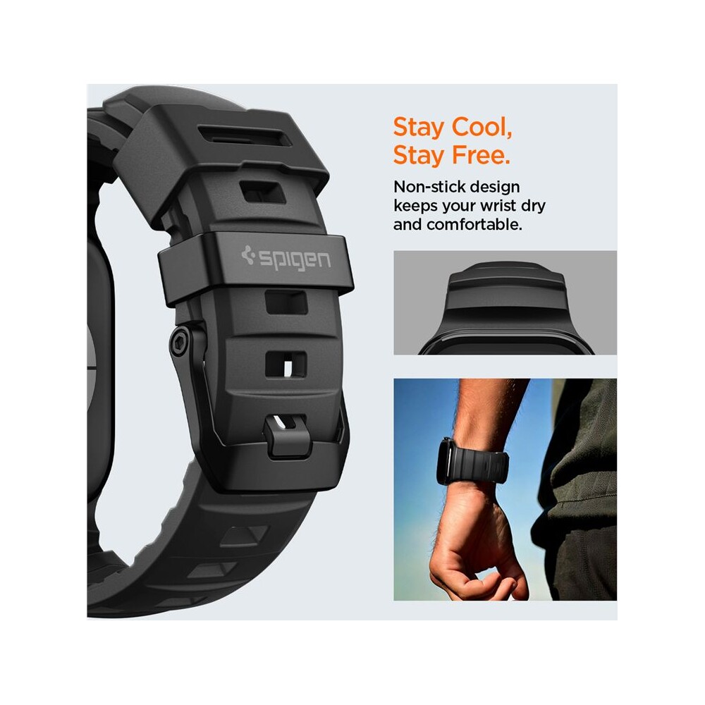 Spigen-Silicone-Band-reminek-Apple-Watch-49-46-45-44mm-cerny